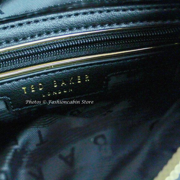 NWT Ted Baker Leopard Quilted Backpack– Stylish & Trendy Bag for Everyday Use - Picture 12 of 14